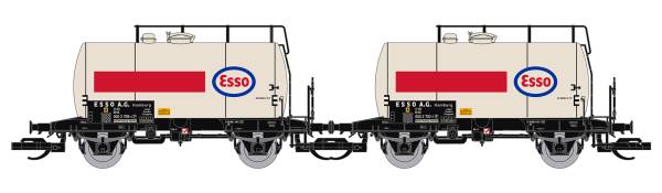 Saxonia 120291 - 2er Set Kesselwagen Deutz, "ESSO",DB